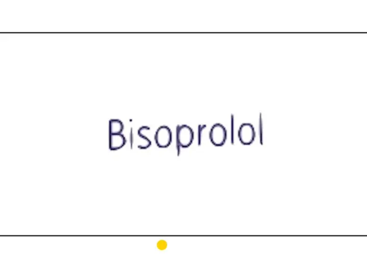 Napis Bisoprolol. To lek stosowany w leczeniu chorób serca, często przepisywany przez lekarzy.