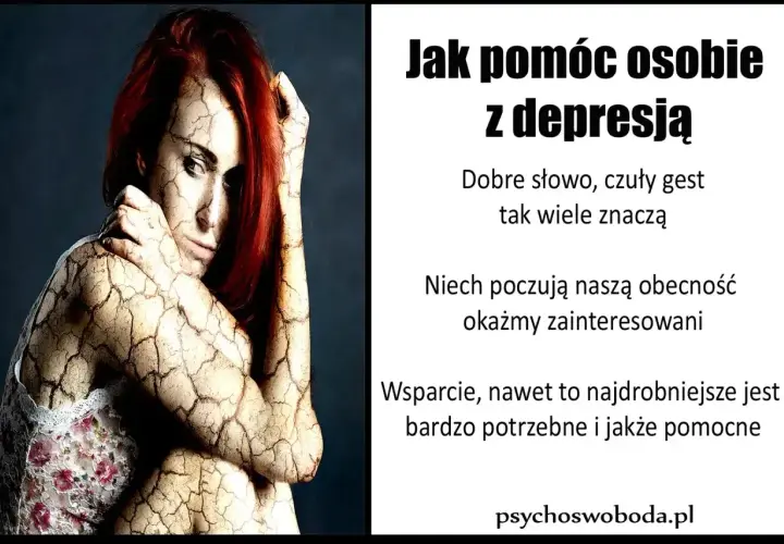 Jak pomóc osobie z depresją? Dobre słowo i obecność są kluczowe. Wsparcie, nawet najmniejsze, jest bardzo potrzebne.