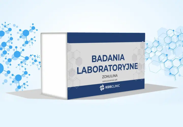 Badania laboratoryjne oceniające szczelność jelit, w tym poziom zonuliny w kale.