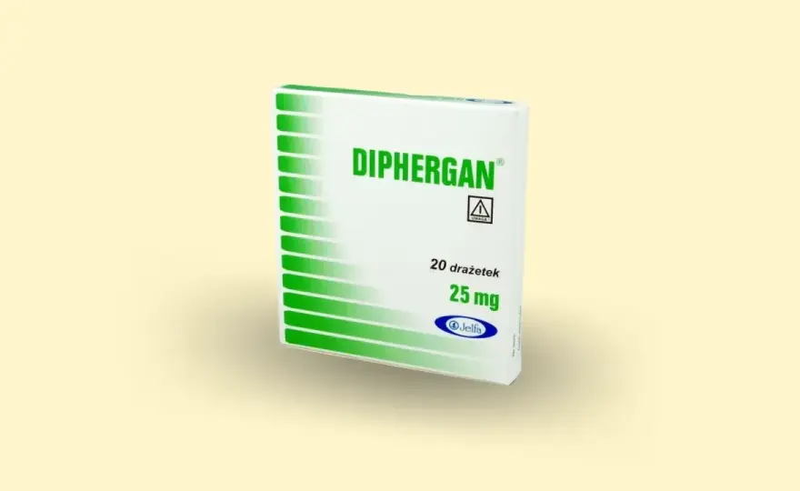 Diphergan - więcej niż lek na alergię? Sprawdź, kiedy pomaga