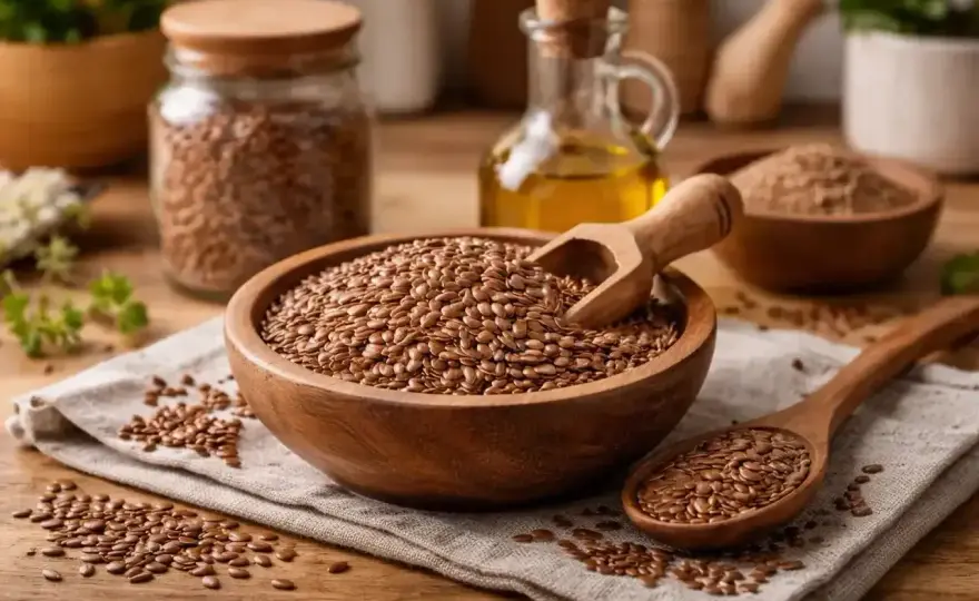 Siemię lniane - jelita, cholesterol, sytość. Jak jeść mądrze?