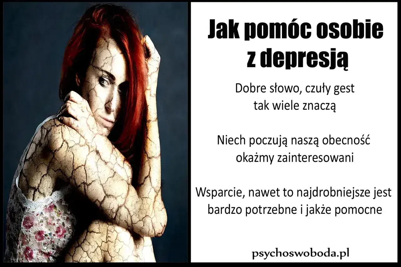 Jak pomóc osobie z depresją? Dobre słowo i obecność są kluczowe. Wsparcie, nawet najmniejsze, jest bardzo potrzebne.